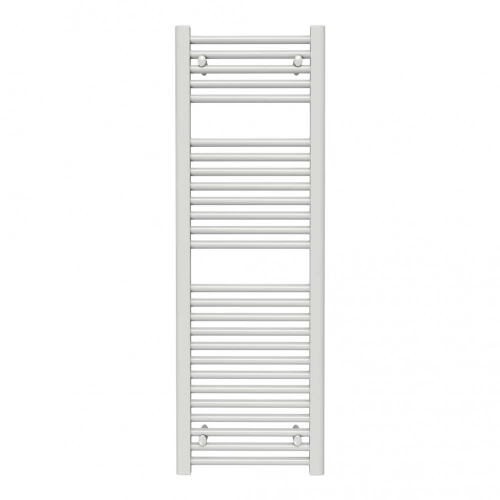 Sèche-serviette eau chaude mural vertical – SCALA N BLANC - 1200 x 400 mm - 26 tubes - 461 W