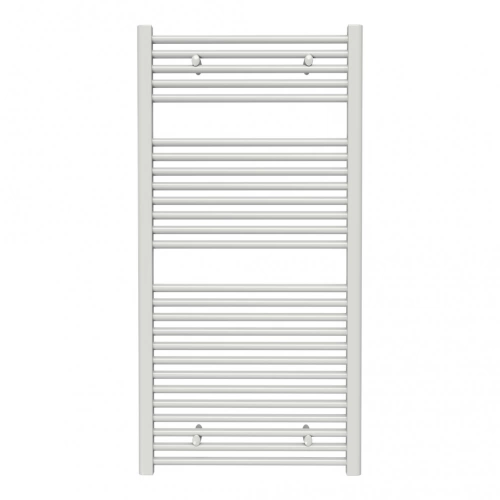 Sèche-serviette eau chaude mural – SCALA N BLANC - 1200 x 600 mm - 26 tubes - 649 W