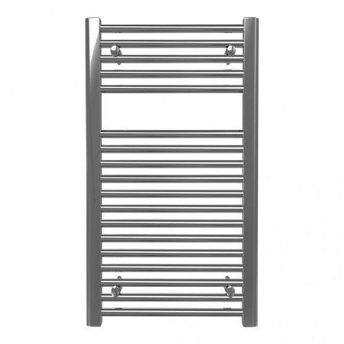 Sèche-serviette eau chaude mural vertical – SCALA N CHROME - 800 x 450 mm - 18 tubes - 342 W