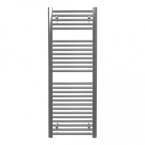 Sèche-serviette eau chaude mural – SCALA N CHROME - 1200 x 450 mm - 26 tubes - 499 W