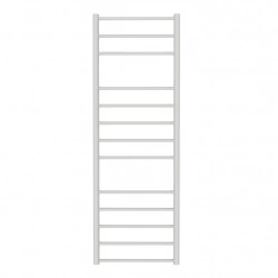 Sèche-serviette eau chaude mural – SUNIT BLANC - 1443 x 500 mm - 11 tubes - 494 W