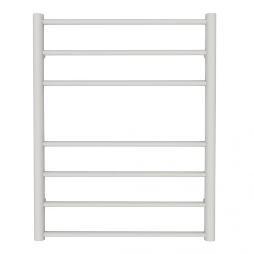 Sèche-serviette eau chaude mural – SUNIT CHROME - 743 x 600 mm - 7 tubes - 187 W