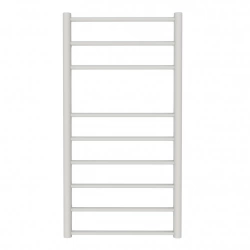 Sèche-serviette eau chaude mural – SUNIT CHROME - 943 x 500 mm - 9 tubes - 213 W