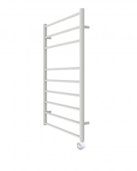 Sèche-serviettes électrique mural – SUNIT blanc – 943 x 600 mm – 9 tubes – 200 W