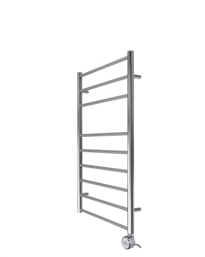 Sèche-serviettes électrique mural – SUNIT chrome – 943 x 600 mm – 9 tubes – 200 W