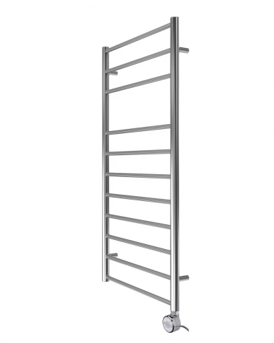 Sèche-serviettes électrique mural – SUNIT chrome – 1143 x 600 mm – 11 tubes – 300 W