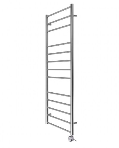 Sèche-serviettes électrique mural – SUNIT chrome – 1443 x 600 mm – 13 tubes – 300 W