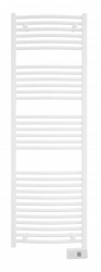 Radiateur sèche-serviettes électrique – Goreli digital blanc - 750 W - Galbé à inertie fluide