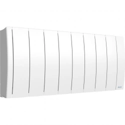 Radiateur électrique connecté IPALA bas 1000W blanc - inertie fluide