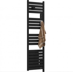 Radiateur sèche-serviettes KELUD SLIM VENTILO anthracite 1500W