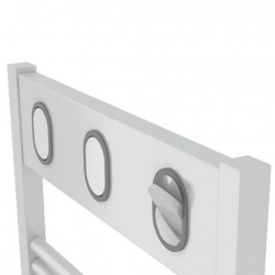 Sèche-serviettes électrique – Marapi Tactile blanc – 750 W – Inertie fluide – Thermostat électronique – vertical