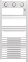 Sèche-serviettes électrique soufflant – MARAPI TACTILE BLANC – 1500 W + soufflerie 1000 W