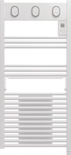 Sèche-serviettes électrique soufflant – MARAPI TACTILE BLANC – 1500 W + soufflerie 1000 W