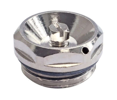 Bouchon purgeur 15/21 chromé