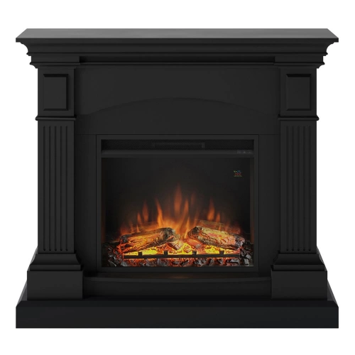 Cheminée électrique effet flamme - MAGNA Powerflame 1 - 1500 W - Crépitement - Noir