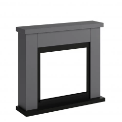 Habillage de cheminée pour Powerflame modèle Frode – Gris uni