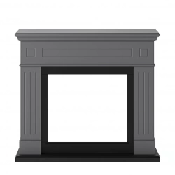 Habillage de cheminée pour Powerflame modèle Larsen – Gris uni