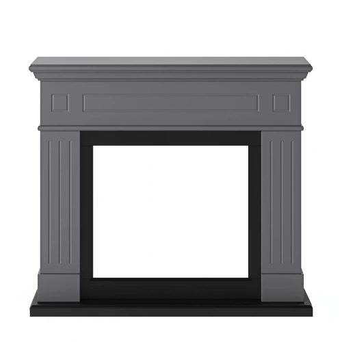 Habillage de cheminée pour Powerflame modèle Larsen – Gris uni
