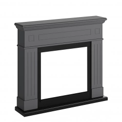 Habillage de cheminée pour Powerflame modèle Larsen – Gris uni