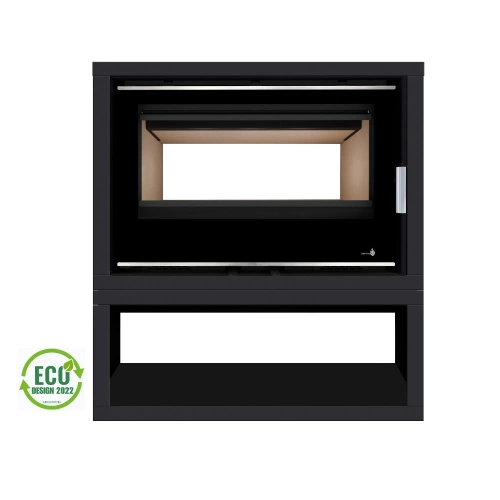 Insert poêle à bois Ecodesign PORTIMAO-SL-895-S-DF-BOX Double face - 8KW + Ventilation